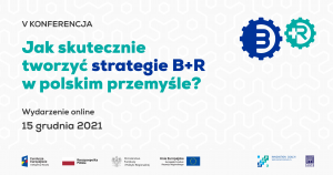 Konferencja pn. Jak skutecznie tworzyć strategie B+R w polskim przemyśle? - 15 grudnia 2021 r.