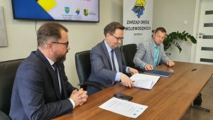Umowa dotycząca przebudowy mostu w Łubnianach